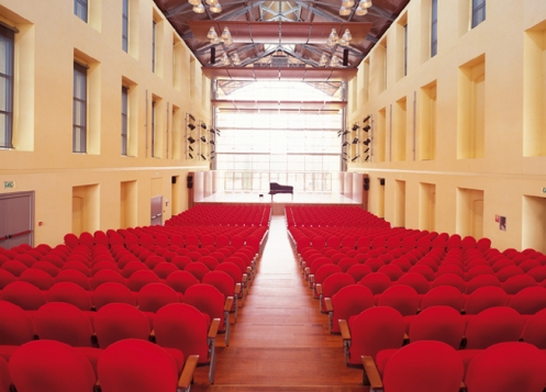 L'Auditorium Paganini e i suoi posti da occupare.